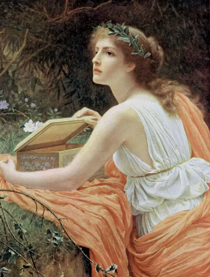 Pandora mitolojik resim